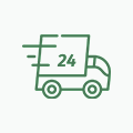 Glass containers next day delivery icon